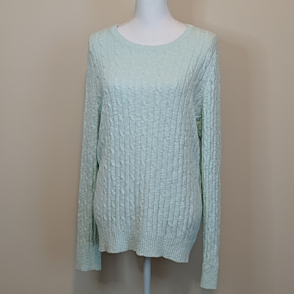 COPY - Vineyard Vines Knit Lightweight Sweater Mint SZ XL